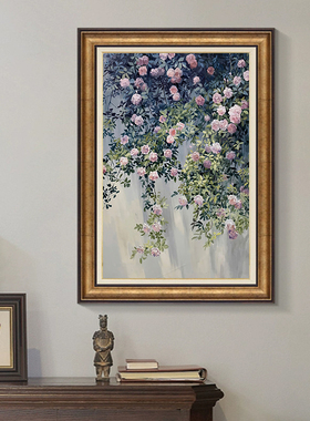 法蒂雅玄关美式百合花挂画