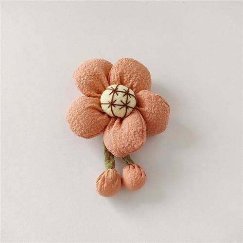 书包装饰品小配件向日葵田园风设计感小众别针气质包包衣服配饰森 - 图2