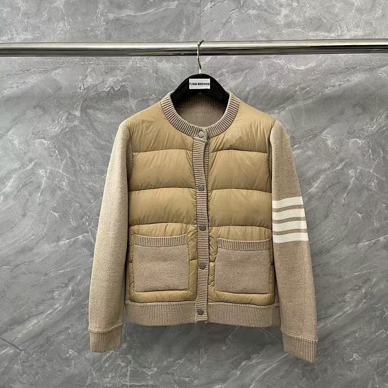 TUMA BEEWNE TB羊毛拼接女式羽绒服冬季加厚四杠白鸭绒保暖外套,淘宝优惠券,粉丝福利购,淘宝优惠卷