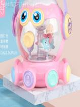 Baby hand slapping drum baby slapping a drumbeat carousel 6-12 months -3 years old teaching puzzle octopus octopus palate toy