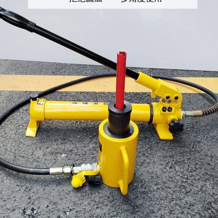 空心千斤顶0吨100t立式油压空心千斤顶20吨手动双作用液压千斤顶,淘宝优惠券,粉丝福利购,淘宝优惠卷