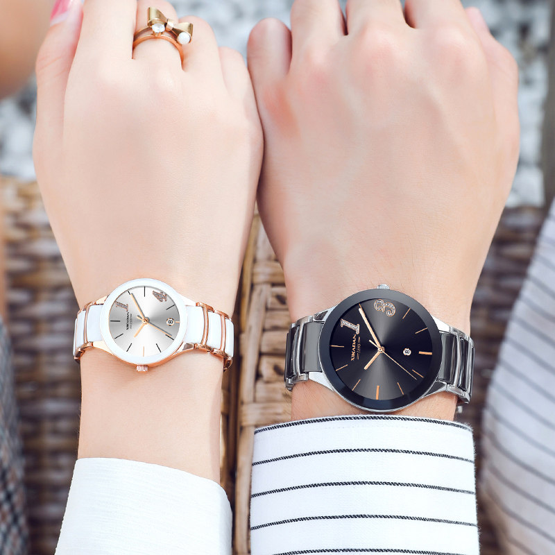 1314情侣情侣款一对名牌正品对表 铂时美国产腕表