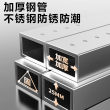 Stainless steel telescopic washing and drying stacking rack