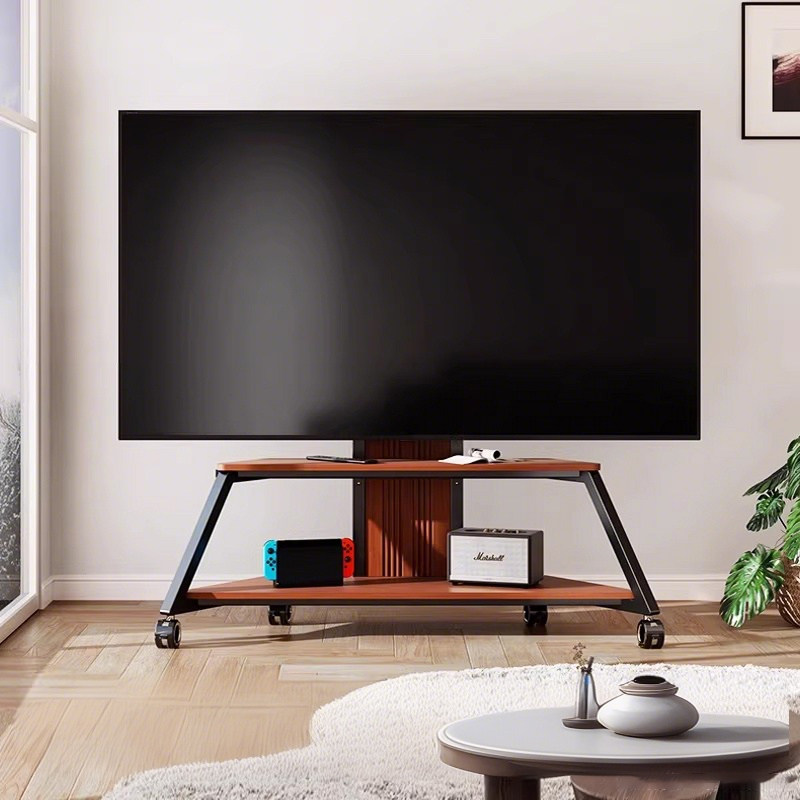 TV stand removable floor-standing TV cabinet 65/75/85/100 inch TV stand vertical art cart