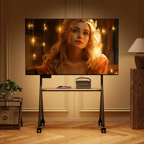 Постоянные телевизионные подставки подвижные колеса 55/65/75 дюймов, подходящие для таких стойков, как Hisense Tcl Xiaomi