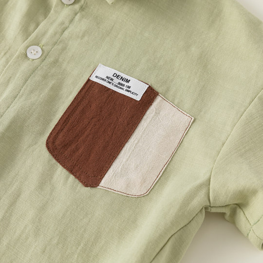 男童夏装套装2025新款时髦洋气儿童童装男小童装夏季帅气夏款衣服