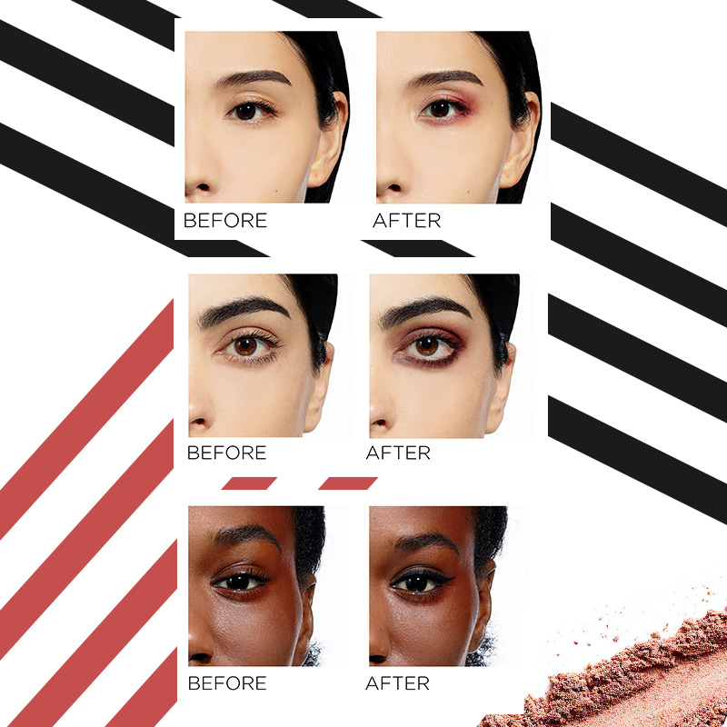 欧莱雅怡亚通大泽专卖欧莱雅彩妆盘十六色眼影多色哑光珠光橘色16色樱桃盘卡尔限定正品3