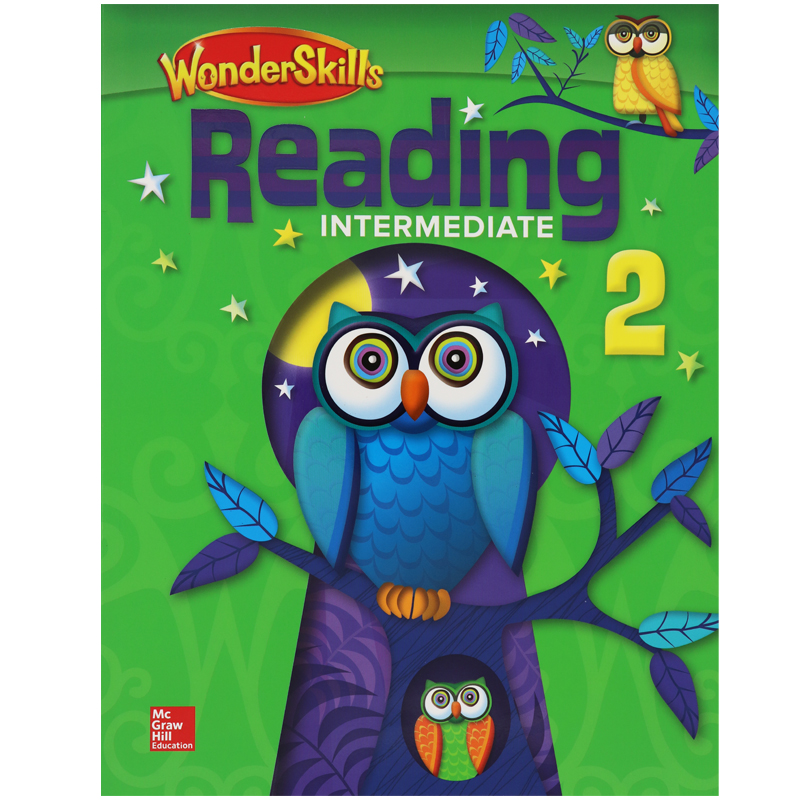 WonderSkills Reading Intermediate 2 中级 麦克劳希尔分级阅读训练教材 小学英语教材加州阅读技能书 少儿英语课外辅导培训教材 - 图3