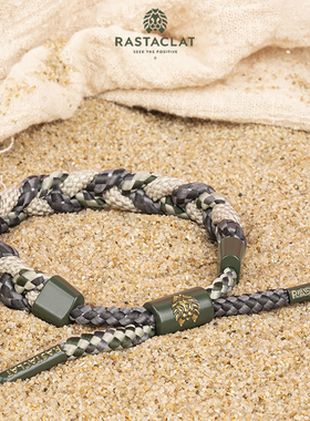 RASTACLAT迷彩方格手链绳