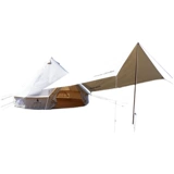 Дорожная палатка для кемпинга, комплект, изысканный навес, увеличенная толщина