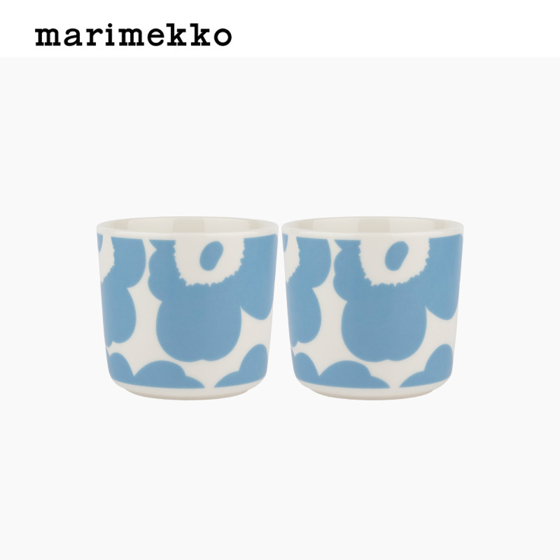 5礼物 芬兰marimekko 马克杯 时尚印花图案多功能情侣对杯2个装 Marimekko旗舰店 淘优券