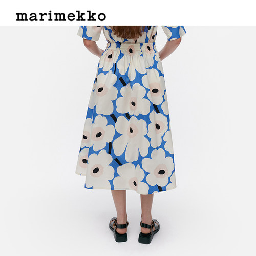 圣诞礼物Marimekko【明星同款】亚洲限定游霓可女士半身裙早秋 - 图1