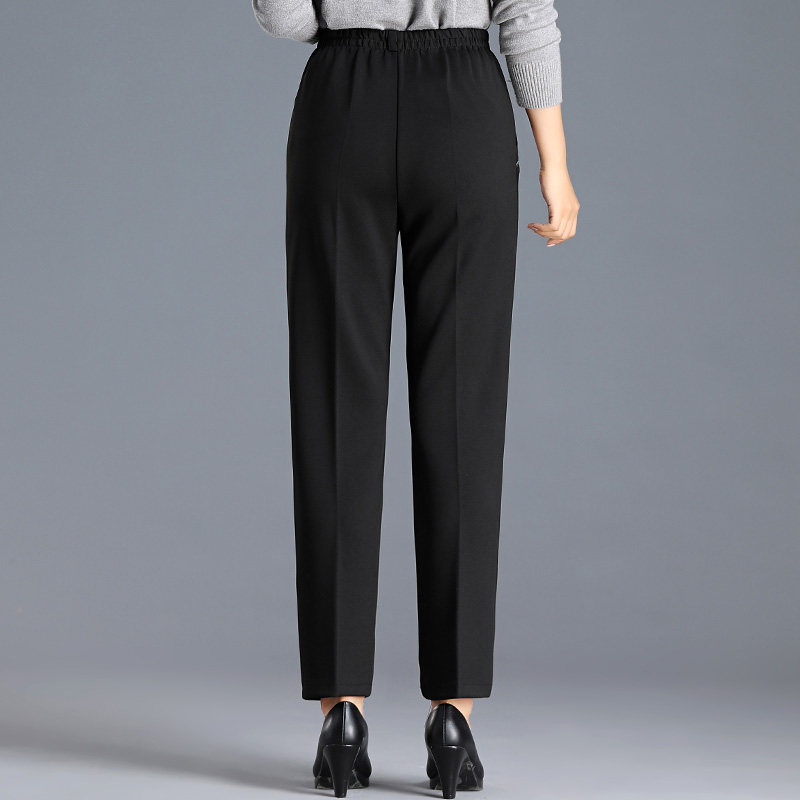 春秋款外穿中年女士秋装妈妈裤子 雅诗黎中老年女装