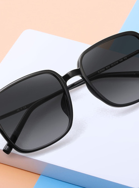 ins墨镜蔡司镜片防紫外线女方框