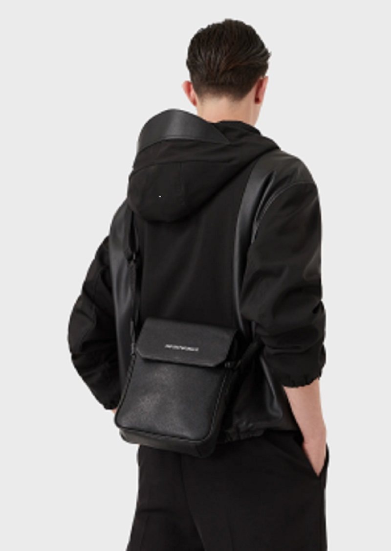 【自营】emporio armani阿玛尼斜挎包 天猫国际自营时尚范男士包袋