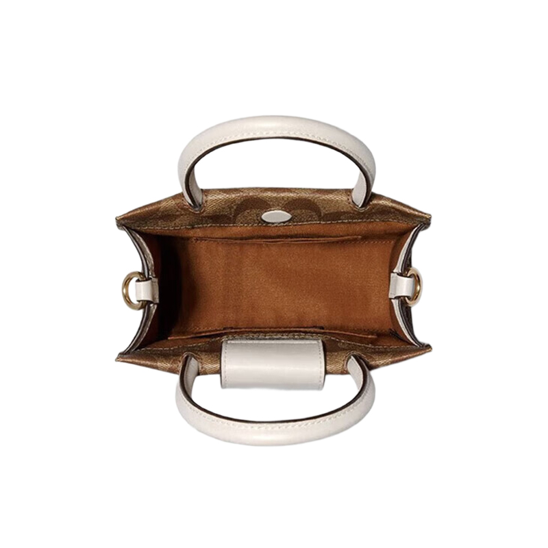 【自营】COACH/蔻驰MINI CALLY小号时尚老花托特包手提包女包送礼