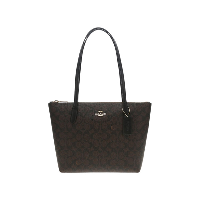 Directly operated COACH women's zip series zipper tote