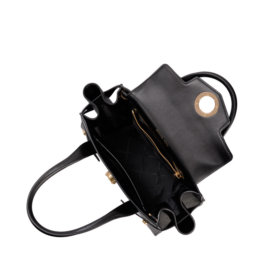 【直营】小号皮质翻盖手提包 天猫国际时尚直营女士包袋