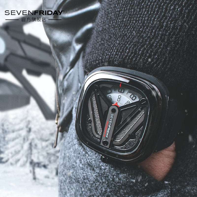 【自营】正品Sevenfriday七个星期五手表男自动机械腕表瑞士M3/01