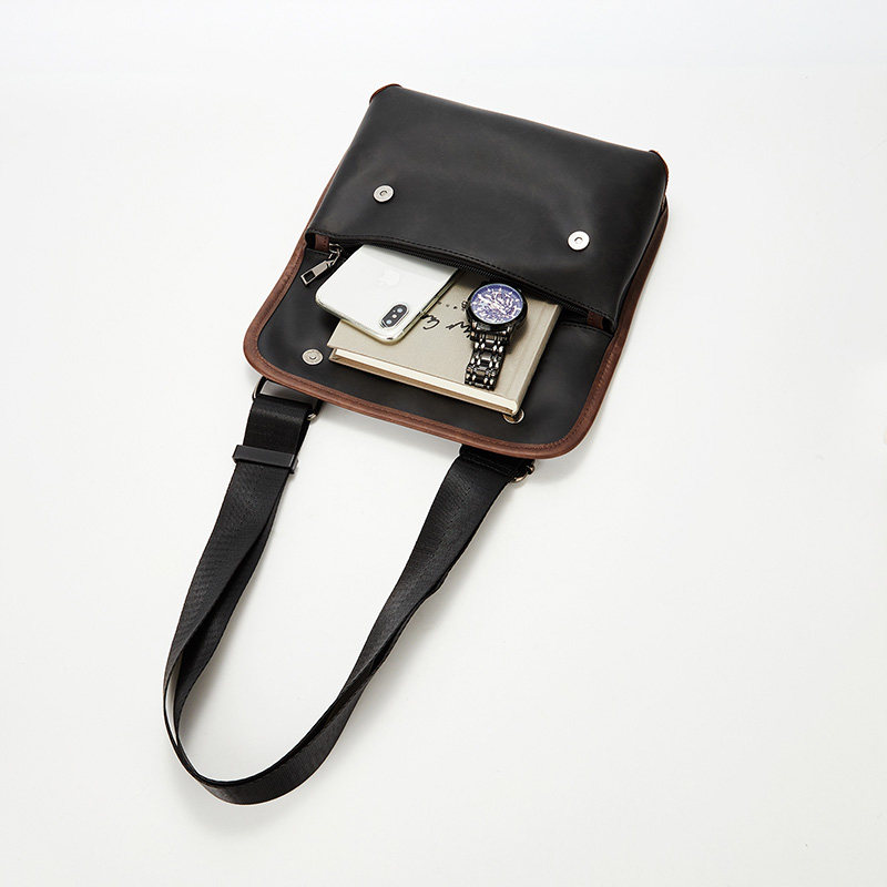 【自营】JANE KLAIN高级感欧美风男士斜挎包邮差包送男友礼物生日