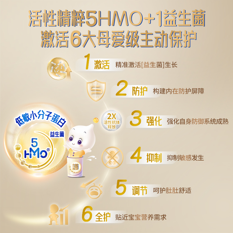 【自营】雀巢能恩全护5种HMO益生菌适度水解低敏奶粉3段800g*3_天猫国际自营萌宝社_奶粉/辅食/营养品/零食