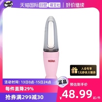 (self-employed) NUBY Nubi baby dual-use silicone gel feeder baby complementary rice paste spoon squeeze style spoon