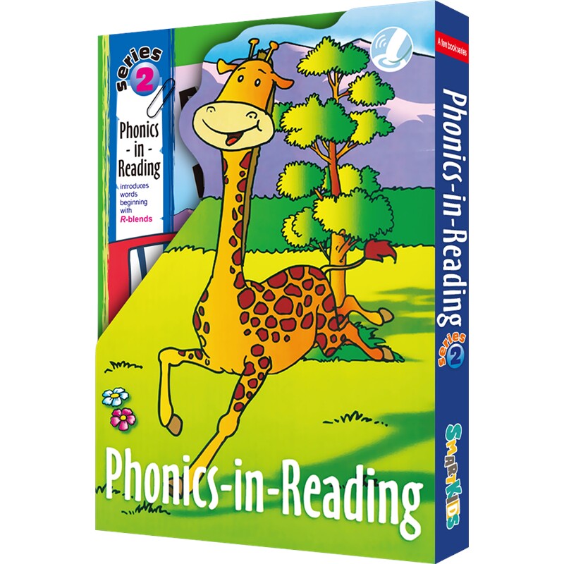 【自营】点读版 Phonics in Reading Series 1&2 读故事学自然拼读 20册 高频词认知 故事阅读 学习发音规则掌握拼读技巧 英文原版
