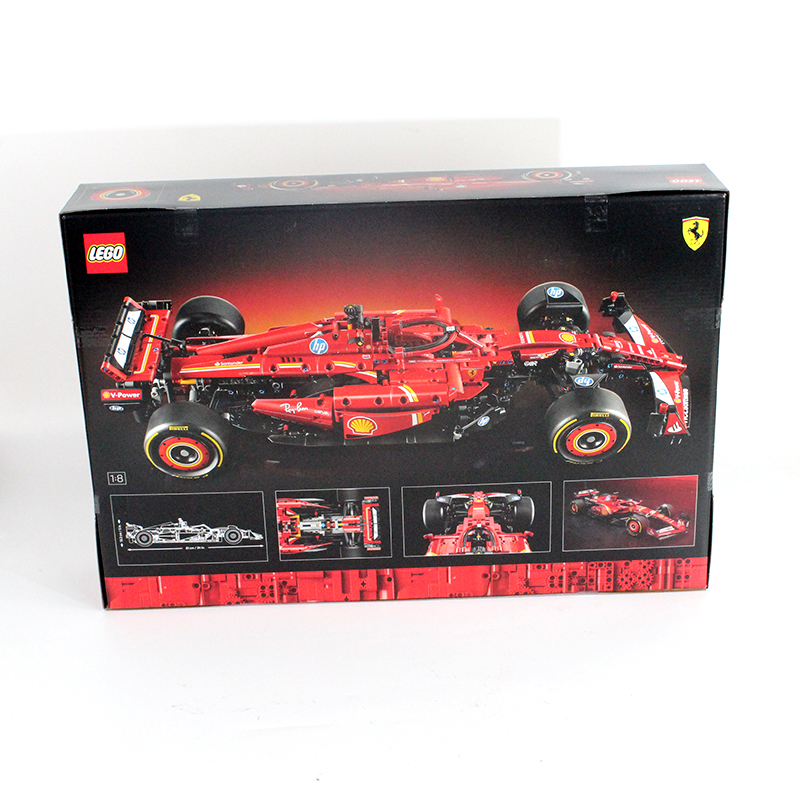 【自营】LEGO乐高积木42206机械红牛法拉利车队赛车模型玩具礼物 - 图1