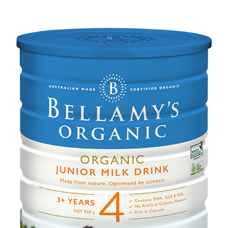 天猫国际母婴直营【直营】2罐新包装配方澳洲贝拉米进口婴幼儿配方奶粉4段900g1