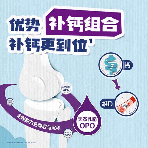 【自营】惠氏Ascenda火箭罐新加坡进口青少年儿童成长奶粉1600g - 图3