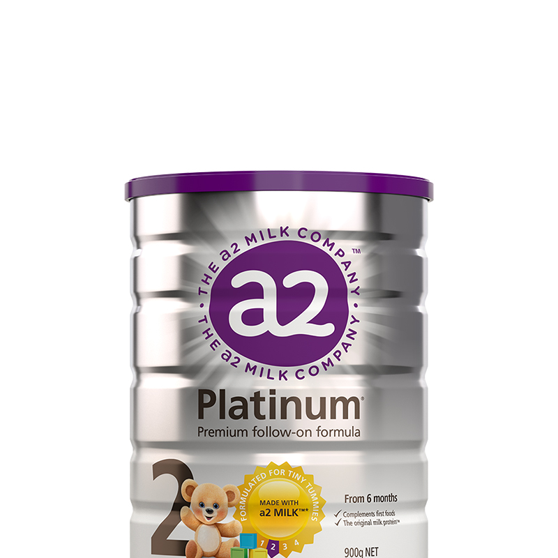 天猫国际母婴直营3罐新西兰进口a2白金系列婴幼儿配方奶粉2段900g罐装6-12个月宝宝1
