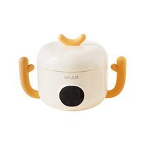 (self-employed) SKULD When baby thermostatic bowl Children cutlery for baby cutlery with water injection and insulation bowl K5