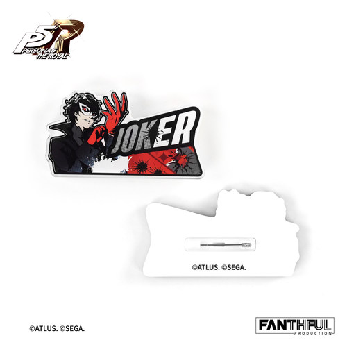 游研社 女神异闻录5皇家版 亚克力名札徽章盲盒 P5R谷子周边 - 图2