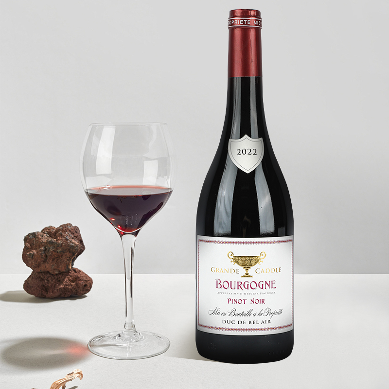 【自营】法国勃艮第大区黑皮诺/黑比诺干红原瓶Pinot Noir口粮酒