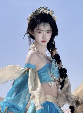 西域公主古风汉服头饰异域风配饰