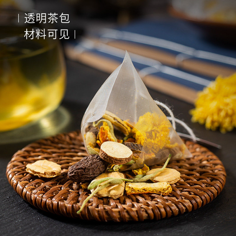 胖大海罗汉果茶喝排毒茶 碧心堂代用/花草茶