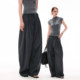 SINGLE MOMENT 26SS French retro sword pleated casual trousers wide-leg pants loose straight trousers for women spring