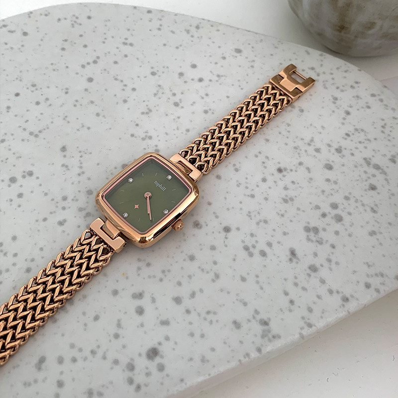 拓非2022年新款女士轻奢石英方糖 tophill拓非国产腕表