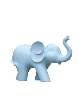户外商场园林卡通几何抽象大象雕塑售楼处园区酒店玻璃钢景观摆件