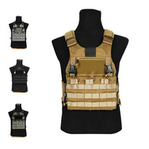 FCSK2 0 Quick dismantling tactical vest low visual Extinction Nylon inside and outside can be worn for training waistcoat field equipment