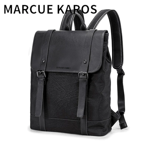 Мужская сумка для путешествий, вместительный и большой ноутбук, школьный рюкзак для школьников, из натуральной кожи, бизнес-версия, подходит для студента