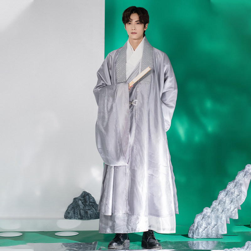 华裳九州半亭风原创明制披风党汉服 华裳九州汉服