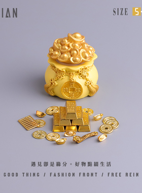 遇见：＂多赚人民币＂小摆件
