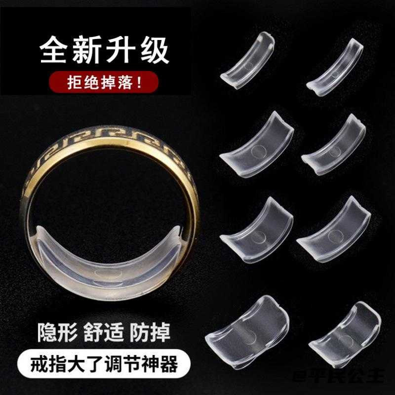 Gasket to prevent falling and adjust the ring size for comfort