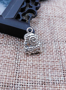 十二生肖儿童挂件本命年吊坠银