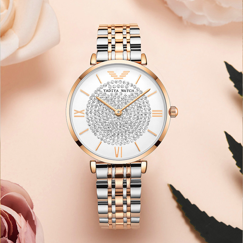 阿玛妮正品满天星女士2021年女表 意卡伊国产腕表