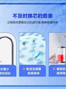 美的净水器滤芯适配MRO215-4/MRC1692A/1693A-50G RO/PP/C1/C2