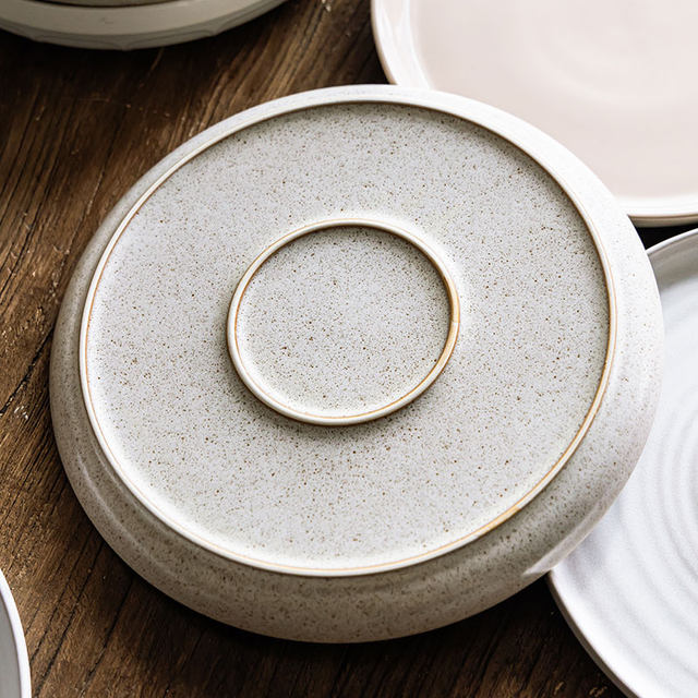 Yoshida Senki Japanese high-end solid color steak dish