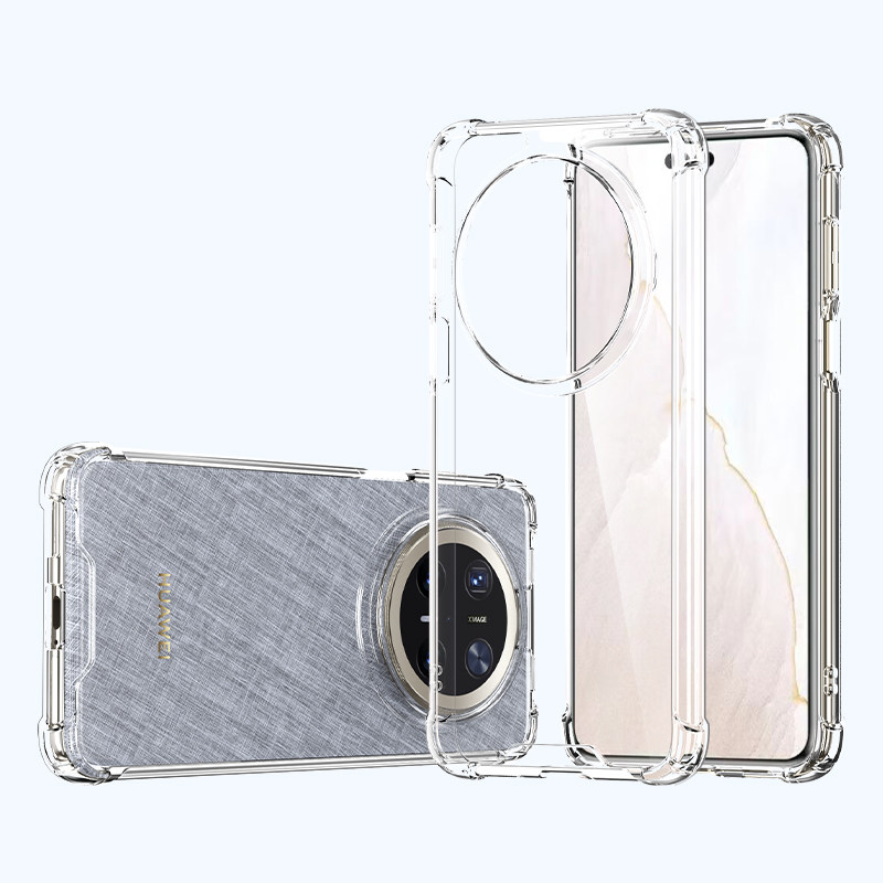 适用华为mate70pro手机壳2024新款mate70系列透明保护套高级感发布官方壳超火镜头全包超薄防摔原厂创意简约