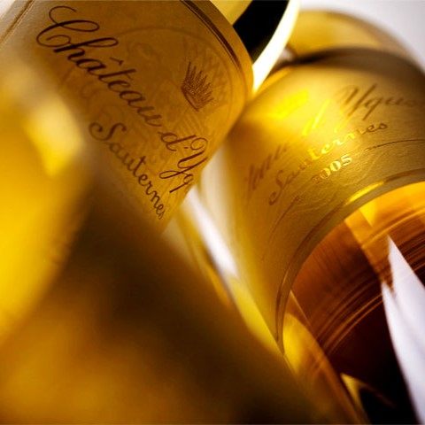 RP100分滴金酒庄法国苏玳超一级庄贵腐甜白葡萄酒 d'Yquem-图0